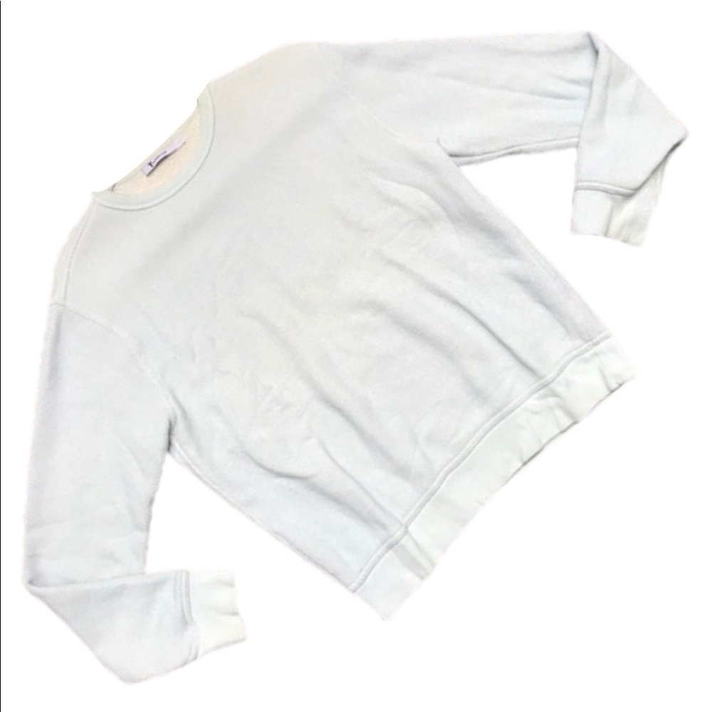 ALEXANDER WANG Baby Blue Crew Neck Sweater